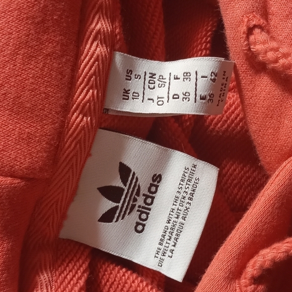 Adidas Graphic Logo Hoodie Pullover Sweatshirt - Picture 3 of 4